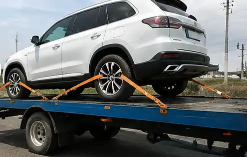 بعد از امداد: بارگیری و مهار چرخ شاسیبلند لوکس